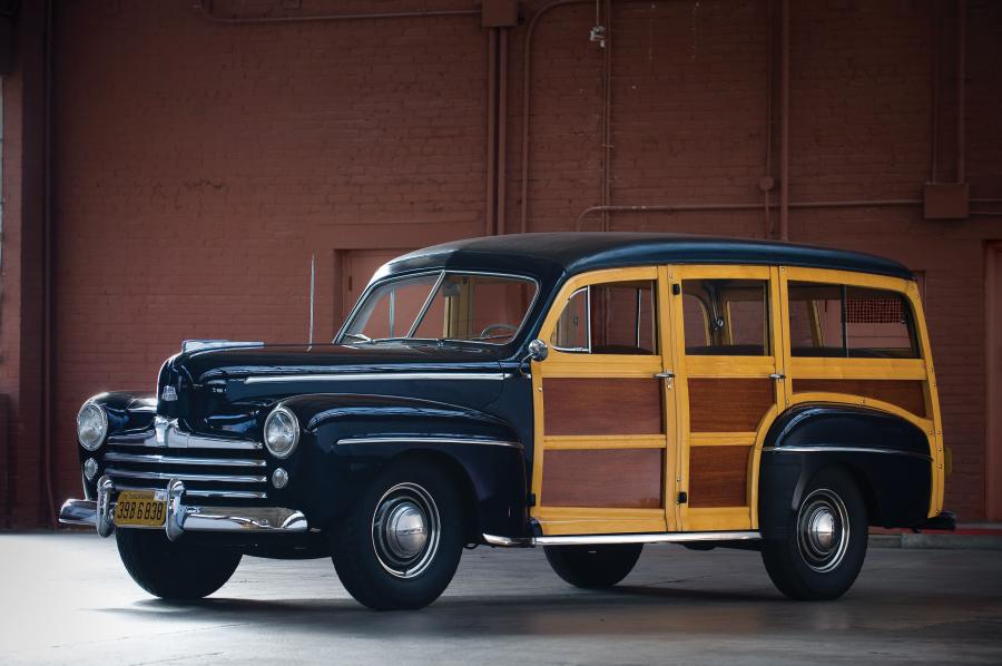  Ford V8 Super Deluxe Station Wagon 1948 года  (фото 29 из 62)